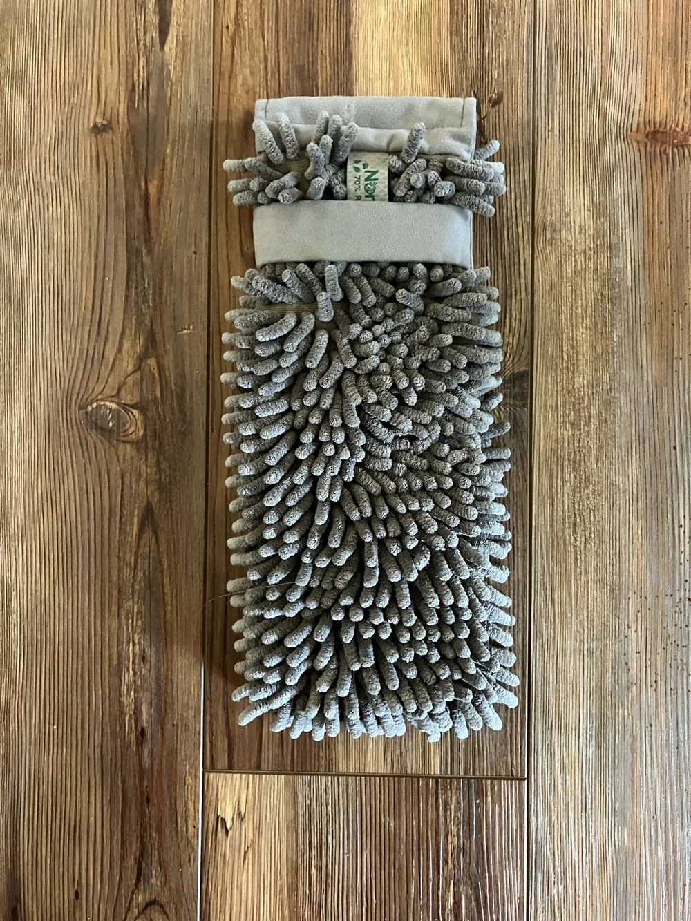 Norwex Grey Chenille Mop-Style Hand Towel